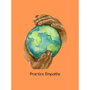 Nourishing Home, Premium Framed Canvas, orange-Canvas-Practice Empathy