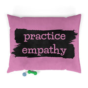 Pet Bed, Brushes Logo-Pets-Practice Empathy