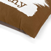 Pet Bed, Brushes Logo, chocolate brown-Pets-Practice Empathy