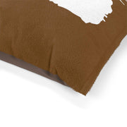 Pet Bed, Brushes Logo, chocolate brown-Pets-Practice Empathy