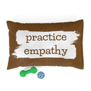 Pet Bed, Brushes Logo, chocolate brown-Pets-Practice Empathy