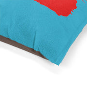 Pet Bed, Brushes Logo, curious blue-Pets-Practice Empathy