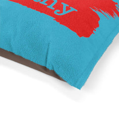 Pet Bed, Brushes Logo, curious blue-Pets-Practice Empathy