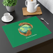 Placemat, Nourishing Home, forest green-Home Decor-Practice Empathy