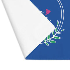 Placemat, Olive Branch Logo, royal blue-Home Decor-Practice Empathy
