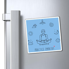 Refrigerator Magnet, Mantras of the Mind-Paper products-Practice Empathy