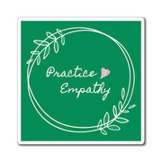 Refrigerator Magnet, Olive Branch Logo, green-Paper products-Practice Empathy