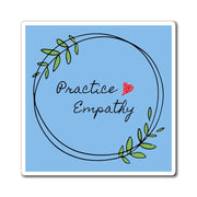 Refrigerator Magnet, Olive Branch Logo, light blue-Paper products-Practice Empathy