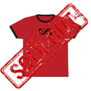 Ringer Tee, Brushes Logo-T-Shirt-Practice Empathy