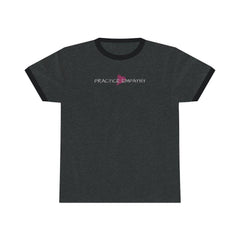 Ringer Tee, Classic Logo-T-Shirt-Practice Empathy