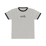 Ringer Tee, Hand in Hand Logo-T-Shirt-Practice Empathy