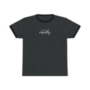 Ringer Tee, Hand in Hand Logo-T-Shirt-Practice Empathy