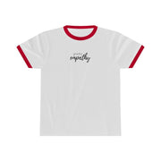 Ringer Tee, Hand in Hand Logo-T-Shirt-Practice Empathy