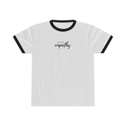Ringer Tee, Hand in Hand Logo-T-Shirt-Practice Empathy