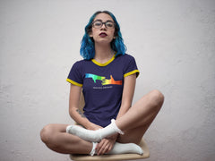 Ringer Tee, My Hand to Yours-T-Shirt-Practice Empathy