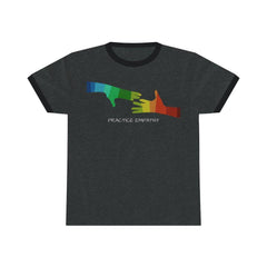 Ringer Tee, My Hand to Yours-T-Shirt-Practice Empathy