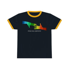 Ringer Tee, My Hand to Yours-T-Shirt-Practice Empathy