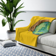 Sherpa Fleece Blanket, Nourishing Home-Home Decor-Practice Empathy