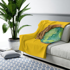 Sherpa Fleece Blanket, Nourishing Home-Home Decor-Practice Empathy
