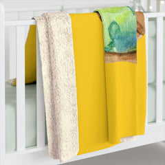 Sherpa Fleece Blanket, Nourishing Home-Home Decor-Practice Empathy