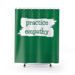 Shower Curtain, Brushes Logo-Home Decor-Practice Empathy
