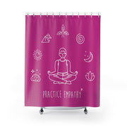 Shower Curtain, Mantras of the Mind-Home Decor-Practice Empathy