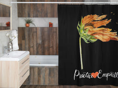 Shower Curtain, Word to the Wind-Home Decor-Practice Empathy