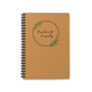 Spiral Notebook, Olive Branch Logo-Paper products-Practice Empathy