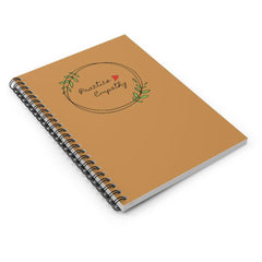 Spiral Notebook, Olive Branch Logo-Paper products-Practice Empathy