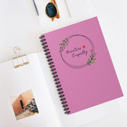 Spiral Notebook, Olive Branch Logo, hopbush-Paper products-Practice Empathy