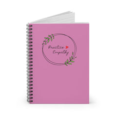Spiral Notebook, Olive Branch Logo, hopbush-Paper products-Practice Empathy