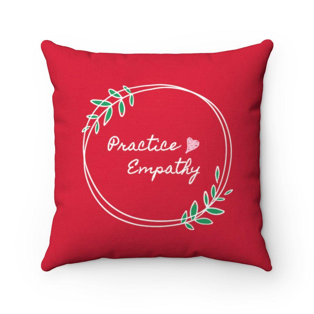 Red square pillow hotsell