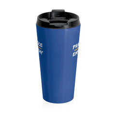 Stainless Steel Travel Mug, Rainbow Logo-Mug-Practice Empathy