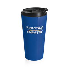 Stainless Steel Travel Mug, Rainbow Logo-Mug-Practice Empathy