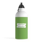 Stainless Steel Water Bottle, Brushes Logo, apple-Mug-Practice Empathy