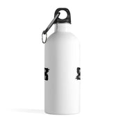 Stainless Steel Water Bottle, Brushes Logo, white-Mug-Practice Empathy