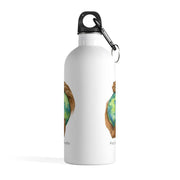 Stainless Steel Water Bottle, Nourishing Home, white-Mug-Practice Empathy