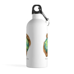 Stainless Steel Water Bottle, Nourishing Home, white-Mug-Practice Empathy