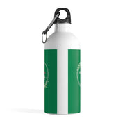 Stainless Steel Water Bottle, Olive Branch Logo, forest green-Mug-Practice Empathy