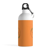 Stainless Steel Water Bottle, Olive Branch Logo, orange-Mug-Practice Empathy