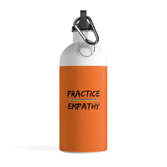 Stainless Steel Water Bottle, Rainbow Logo-Mug-Practice Empathy