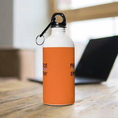 Stainless Steel Water Bottle, Rainbow Logo-Mug-Practice Empathy