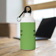 Stainless Steel Water Bottle, Rainbow Logo, green apple-Mug-Practice Empathy