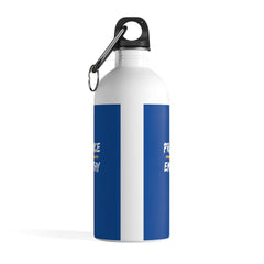 Stainless Steel Water Bottle, Rainbow Logo, royal blue-Mug-Practice Empathy