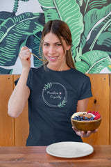 Women's The Boyfriend Tee, Olive Branch Logo