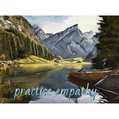 The 5-Day Weekend, Premium Framed Canvas-Canvas-Practice Empathy