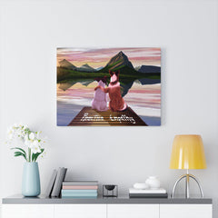 The Ruff Life, Canvas Gallery Wrap-Canvas-Practice Empathy