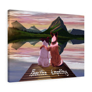 The Ruff Life, Canvas Gallery Wrap-Canvas-Practice Empathy
