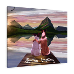 The Ruff Life, Canvas Gallery Wrap-Canvas-Practice Empathy