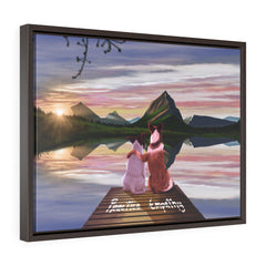 The Ruff Life, Premium Framed Canvas-Canvas-Practice Empathy